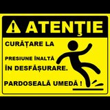 Placuta pentru curatat si spalat la presiune inalta